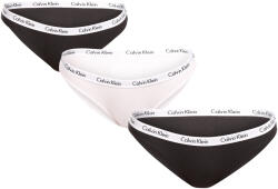 Calvin Klein 3PACK chiloți damă Calvin Klein multicolori (QD3588E-WZB) M (21910)
