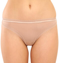 Calvin Klein Tanga damă Calvin Klein bej (QD3763E-7NS) XS (164328)