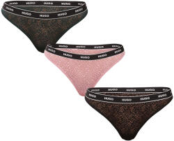 HUGO 3PACK tanga damă HUGO multicolor (50535265 962) 3XL (183152)