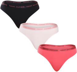 Tommy Hilfiger 3PACK tanga damă Tommy Hilfiger multicolor (UW0UW04889 0V5) XL (177404)