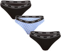 HUGO 3PACK tanga damă HUGO multicolor (50545703 461) XL (182561)