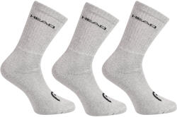 Head 3PACK șosete HEAD înalte gri (701213456 400) L (184879)