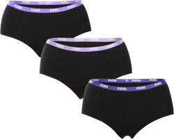 PUMA 3PACK chiloți damă Puma negri (503006001 006) S (180597)