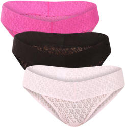 Calvin Klein 3PACK chiloți damă Calvin Klein multicolori (QD5305-FBS) M (184576)