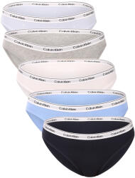Calvin Klein 5PACK chiloți damă Calvin Klein multicolori (QD5208E-3KV) XL (184595)