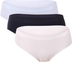 Calvin Klein 3PACK chiloți pentru femei Calvin Klein multicolor fără cusur (QD5212-FBI) XL (184672)