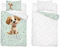  Pamut ágynemű huzat 100*135 cm - Legjobb barátja menta