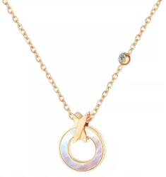  Nyaklánc Kornélia Arany/Rózsaszín KP-15292