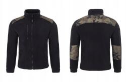JHK vastag meleg polár pulóver Flra 340 Premium Bk/cm fekete-Kamuflage XXL (FLRA 340)