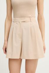 Lacoste női rövidnadrág gyapjúval - bézs 38