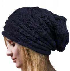  Márka nélkül czapka zimowa beanie kék 58-as méret - allegro - 2 040 Ft