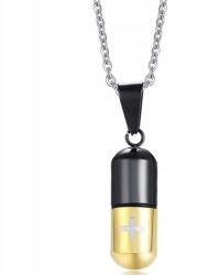  Pirula nyaklánc Fekete/Arany KP-22812