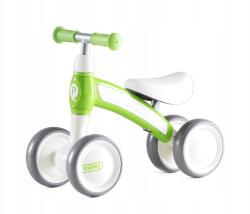 Milly Mally Qplay Cutey zöld futóbicikli dupla kerekekkel, stabil (5061047480915)