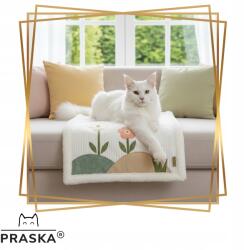  Garden macskafekhely takaró meleg szőrmével 3D applikáció 60x50cm (3C2B-14588_20250911163404)