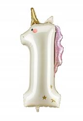 Party Deco Unikornis alakú fólia lufi 1 Születésnap