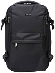 ORMI fekete textil hátizsák 38485