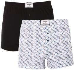 Nedeto 2PACK férfi bő szárú boxeralsó Nedeto többszínű (2NTV05) 3XL