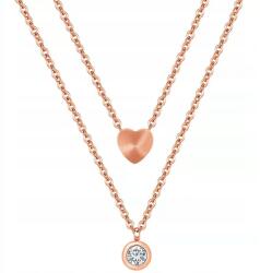  Casey nyaklánc arany/rózsaszín KP-15150