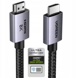 UGREEN Hdmi 2.1 Ultra Hd kábel 8K 60Hz 4K 240 Hz Hdr Dolby True Hd 2m (25910)