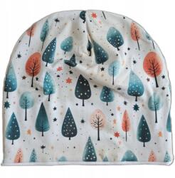  Márka nélkül czapka zimowa sapka fehér 50-es méret