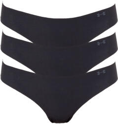 Under Armour Sérült csomagolás - 3PACK női tanga Under Armour fekete (1325615 001) S