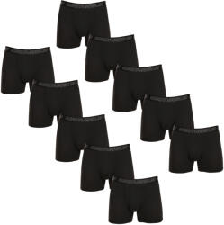 Gianvaglia 10PACK férfi boxeralsó Gianvaglia fekete (GVG-5015-10) M