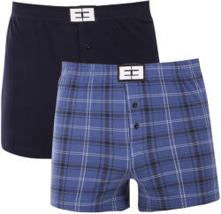 Nedeto 2PACK férfi bő szárú boxeralsó Nedeto többszínű (2NTV03) XL