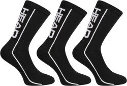 Head 3PACK HEAD magas zokni fekete (791011001 005) S