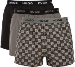 HUGO 3PACK férfi bő szárú boxeralsó HUGO többszínű (50532565 996) XL