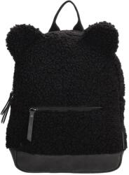 Beagles Fekete bolyhos gyerek hátizsák „Winnie (R20650-138-black-HU)