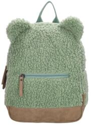Beagles Zöld bolyhos gyerek hátizsák „Winnie (R20650-138-mint-HU)