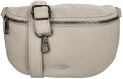Charm London Szürke elegáns bőr övtáska " Alexis" (L1061-026-lightgrey-HU)