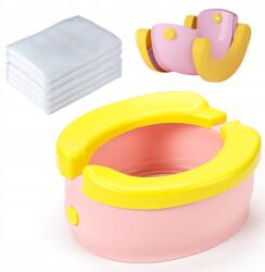 Primabobo Banana M gyerek utazó bili Összecsukható, Többször Használható Rózsaszín (BL_nb_P)