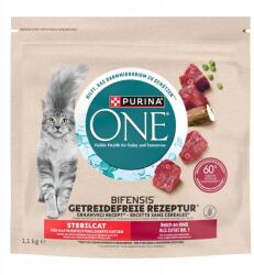 ONE Bifensis Sterilcat 1, 1kg Száraz macskaeledel marhahússal