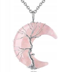  Félhold alakú nyaklánc Rózsaszín KP-32593