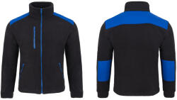 JHK vastag meleg polár pulóver Flra 340 Premium Bk/rb fekete-kék M (FLRA 340)