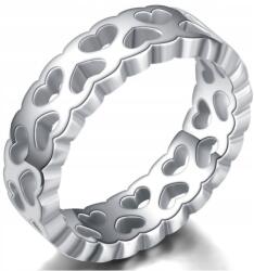  Üreges Szív Gyűrű Ezüst/57mm KP-16844