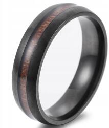  Fa gyűrű Fekete/55mm KP-17454 (KP-17454)