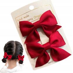 Piambo Hajcsatok Lányoknak Piros 2 db-os Elegáns Szett