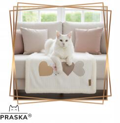  Prága Macskafekhely takaró 60x50cm Love meleg, szőrmés (3C2B-14588_20250130200735)