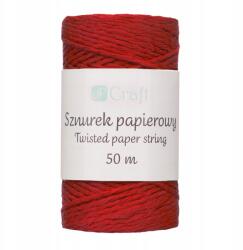 DpCraft Papírzsinór Csavart Piros 50M Dp Craft (DPSZ-023)