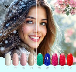  Snowflake base 9db-os Compact base alapozó gél lakk kollekció ajándék margarétával