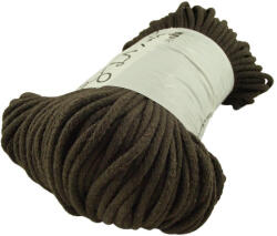  5 mm Sznur P20 - csokoládé (Összetétel: Pamut, hossza: 100m, ) (883)