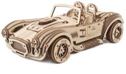UGears Puzzle 3D, Drift Cobra Racing Car, Ugears, lemn, 370 piese