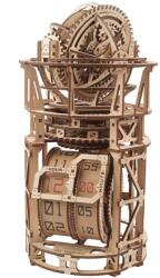UGears Puzzle 3D, Sky Watcher Tourbillon Table Clock, Ugears, lemn, 338 piese