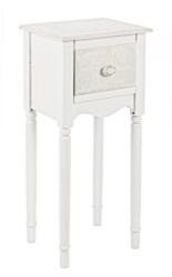 Bizzotto Comoda mdf alb patinat Clorine 33x26.5x72. cm (0744521X) Comoda