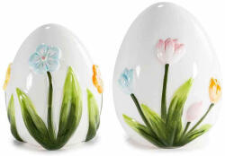 Decorer Set 2 Oua Paste portelan multicolor Ø 9 cm x 11, 5 H (A72.15.20deco)