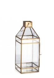 Bizzotto Felinar metal auriu Siwan 16x16x42 cm (0140394X)
