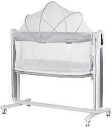 Chipolino Електрическа кошара/люлка Chipolino с подвижна страница Ултима, сиво (KOUL02502GRY)