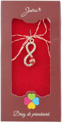 Flippy Martisor Pandantiv, Jolie, Drag de Primavara, Model Infinit Buburuza, Rosu Negru (teo-165803)